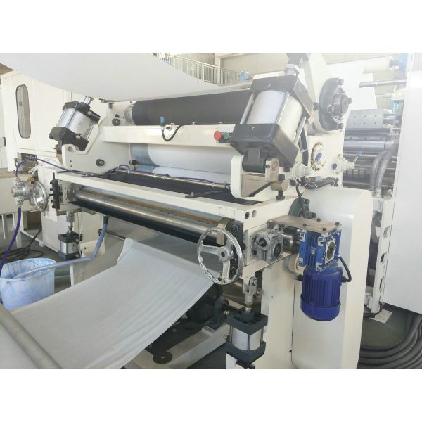 N Fold Glue Lamination Paper Hand Towel Making Machine Variable Speed