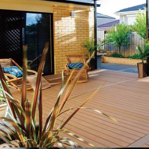 Buy cheap Customized Solid WPC Wood Plastic Composite Decking Tile Panel product