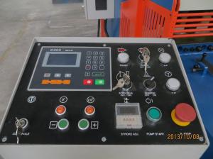 China NC E200 control Hydraulic Shearing Machine , guillotine shear on sale