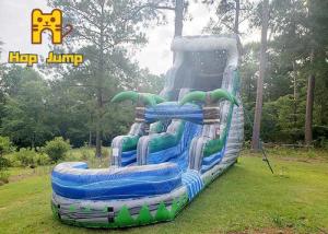 Buy cheap 0.55 Mm Thickness Commercial Grade Inflatable Water Slide For Sale product