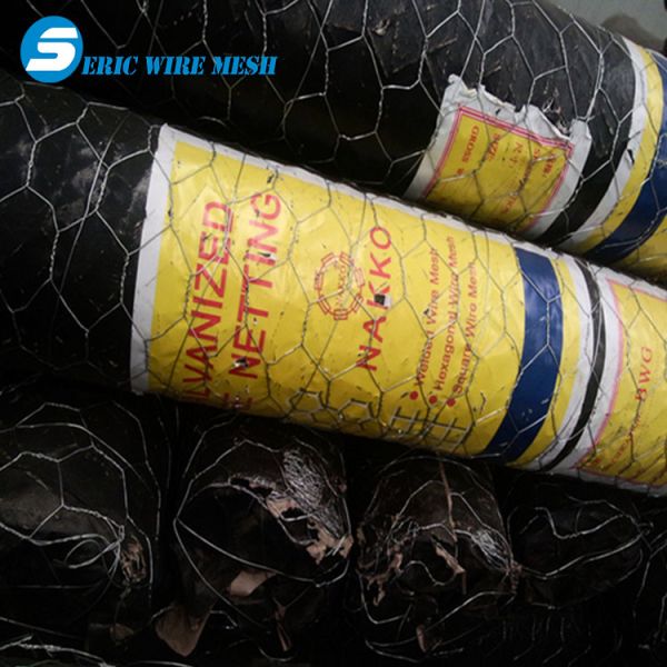 1/4 inch stainless steel chicken galvanized hexagonal wire mesh
