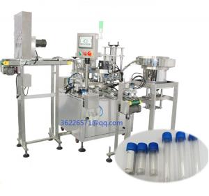 Buy cheap Automatic vaccine/Cell sap / Virus Test Solution in glass bottle or pet bottle filling packing machine production line product