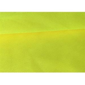 China Polyester Fluorescent Fabric High Visibility For Safety Jacket on sale