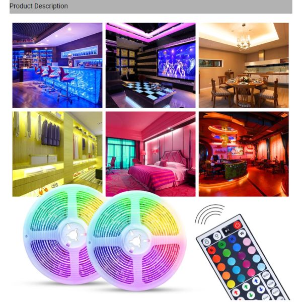 Waterproof Bluetooth 5050 RGB DC12V 3m USB LED Strip Light