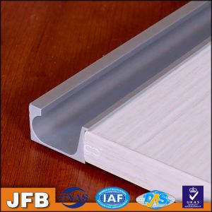 aluminium profile cutting machine anodized silver 3 meter kitchen cabinet