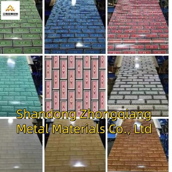 Combining Strength PPGI Steel Coil PVDF Printed Prepainted Steel Coils Customizable