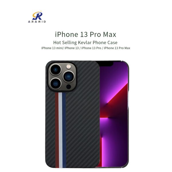 Shock Proof Camera Full Protection Design Aramid Case For iPhone 13 Pro Max