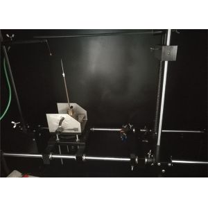 Lab Horizontal Flammability Tester Fire Resistance Test for Vehicles Interior