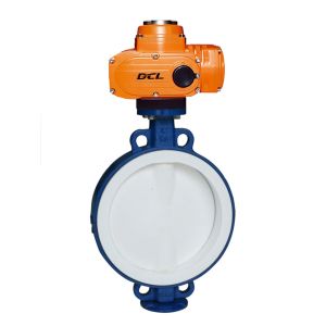Buy cheap Low Leakage Vacuum SS316 Explosion Proof Electric Butterfly Valve product