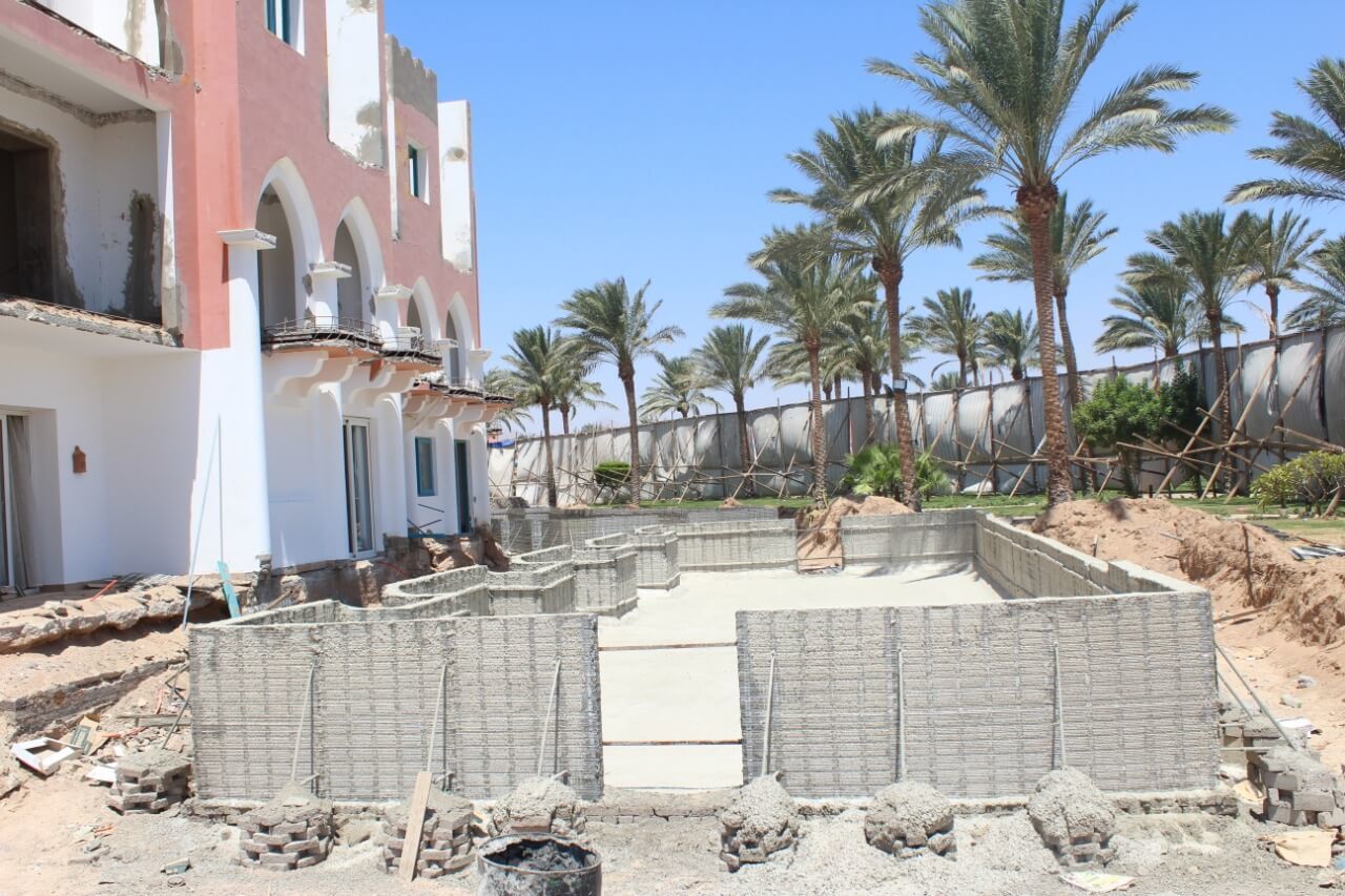 Permanent Steel Formwork Cement Pouring Formwork Reinforcement Mesh