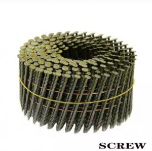 Buy cheap 1/4 Wire Nail Galvanized Coil Nail 0.099 & Prime Painted Pallet Coil Nail product