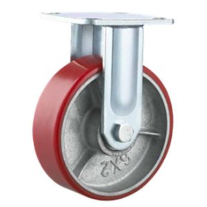 China trolley wheel heavy duty polyurethane casters 5 inch on sale