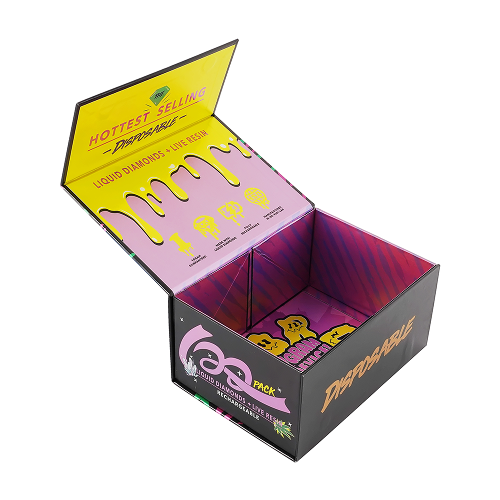 Custom Cardboard Rigid Magnetic Gift Box , Luxury Folding Gift Boxes With Magnetic Lid