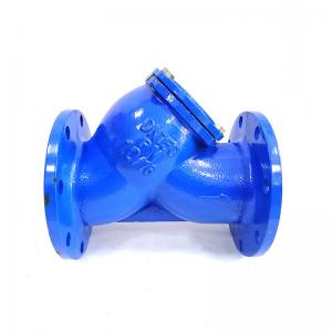 Buy cheap Ductile Cast Iron Flanged Y Type Strainer Filter Valves DN150 PN10 Sewage product