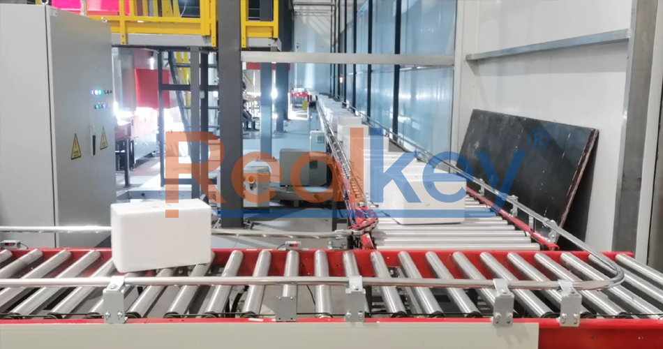 Low Noise Roller Bed Conveyor Carton Roller Conveyor Energy Efficient