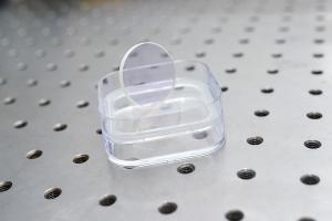 Buy cheap Broadband Ultrafast Calcite Polarizer , 190 – 3000 Nm Wollaston Polarizer product