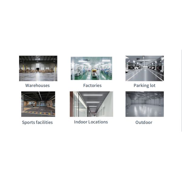 Waterproof IP65 Explosion Proof LED Lamp IK10 Rated Zigbee CCT 3000K-6000K 94V0 PC Material