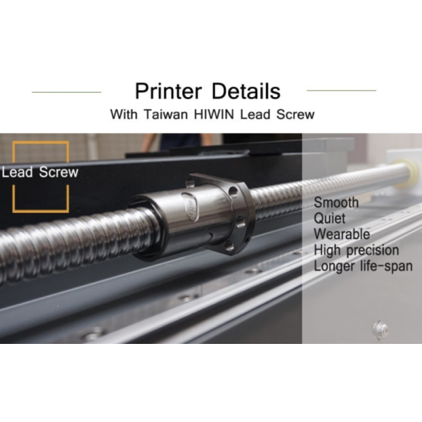 Semi Auto UV Flatbed Printer Industrial Grade For Card / Label / Tube Printing