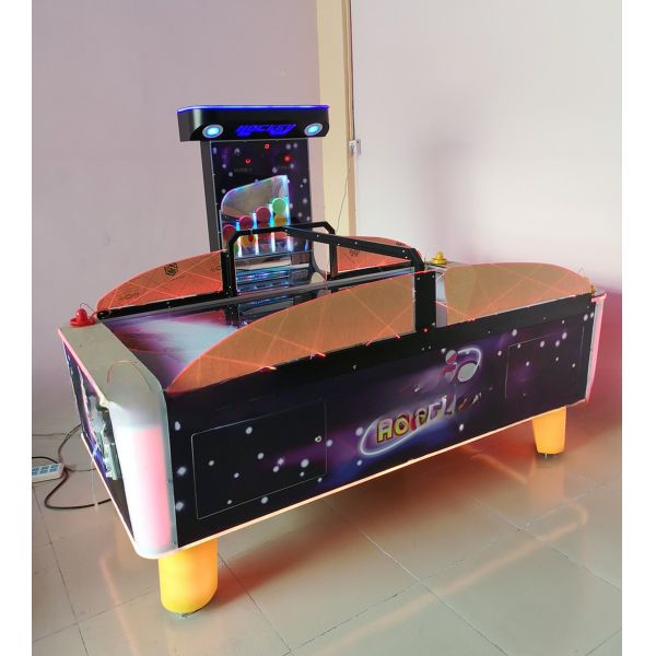 Indoor Commercial Air Hockey Arcade Machine Coin Operated Multi Players