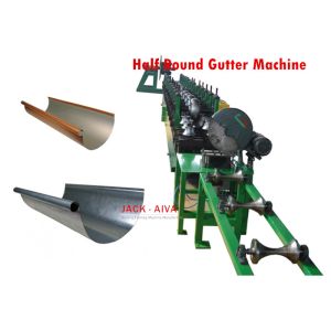 Buy cheap Half Round Gutter Roll Forming Machine, Gutter Machine product