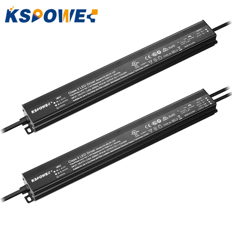 Commercial Dimmable Magnetic Transformer RCL Lutron 10V Edge Wall UL PWM50W 36V 240V