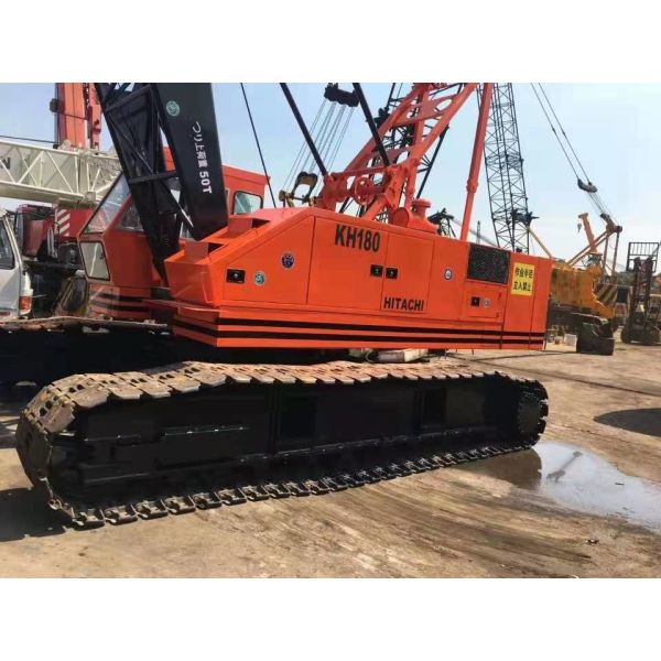50T Hitachi Used Mobile Crane , KH180 Used Crawler Crane