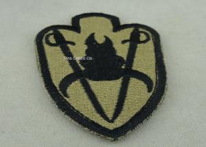 China Sew On Handmade Custom Embroidery Patches For Clothes , Eco Friendly on sale