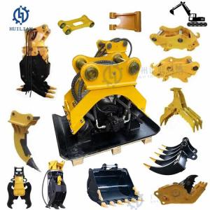 Buy cheap Excavator Attachments Mounted Hydraulic Vibrating Plate Compactor For 20 tons Excavator product