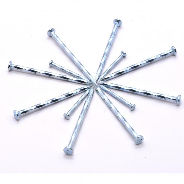 Quality Q235 Stainless Steel Nails 8.8 Carbon Stainless Steel Ring Shank Nails for sale