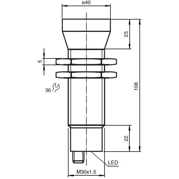 Industrial Ultrasonic Proximity Switch , Ultrasonic Distance Sensor High Precision