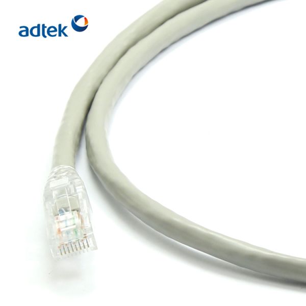 30mm Copper Patch Cord / Cat5e Cat6 FTP Patch Cable Labels Bare