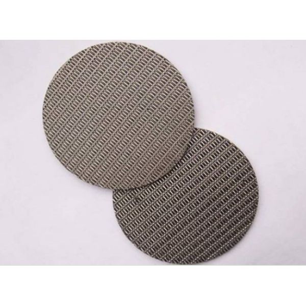Sintered Filter Disc 8mm-3800mm Diameter 0.2µm-300µm Filtration