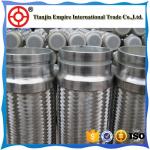 Flexible metal hose assembly with corrugated stainless steel core for more