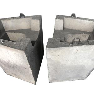 China Tundish Stabilizer Precast Concrete Foundation Blocks , Precast Retaining Wall Blocks on sale