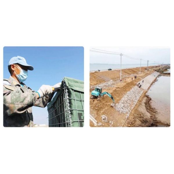 Explosion-proof Cage Applications In-stock Military Explosion-proof Cage Shelter Net Box Portable Foldable Explosion-proof Retaining Wall Lock Buckle-type