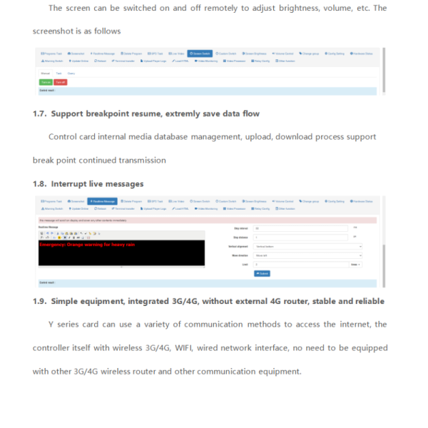 4G Smart City Light Pole Screen Wireless Remote Monitoring Solution Through AIPS Platform