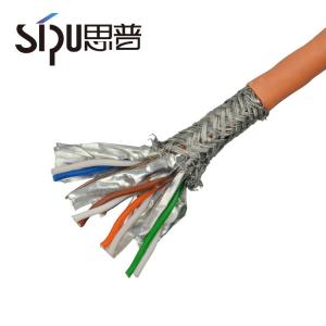 China 7.0MM CAT7 Lan Cable 0.57 Bare Copper Conductor  Cat 7 Network Cable on sale