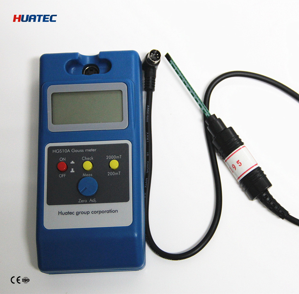 2000mt Magnetic Particle Testing Equipment Portable Digital Gauss Meter