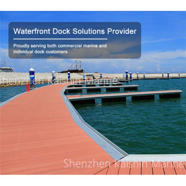 Black Customized 480-600kgs LLDPE Floater For Floating Bridge Dock