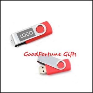Buy cheap Coloured Rotary U flash Disk usb drive promotion gift product