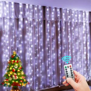 China 3M LED String Light Remote Control USB Garland Curtain Lamp Bedroom Fairy Wedding Christmas Decoration Supplies Holiday on sale