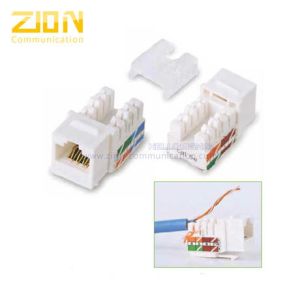 Buy cheap UTP RJ45 90 degree ZCM265-C5/6/6A Keystone Jack , Ethernet , from China Manufacturer - Zion Communiation product