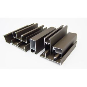 China Custom 6063 T5 Aluminium Sliding Window Profile frames Powder Coating on sale