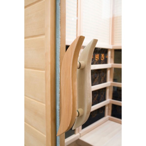 High Quality Computer Control Panel Detox Sweating Sauna Room Solid Wood Infrared Sauna Room Bath Box Household