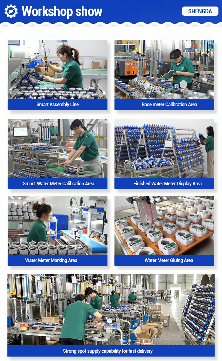 NB Mechanical Inline Hose Water Flow Meter with Iot