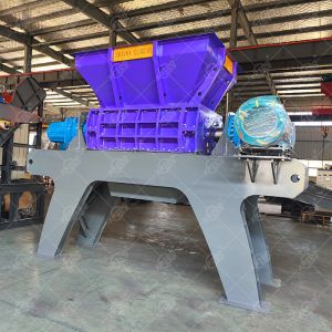 Buy cheap 2-3TPD Waste Tire Shredder Machine for Rubber Recycling product