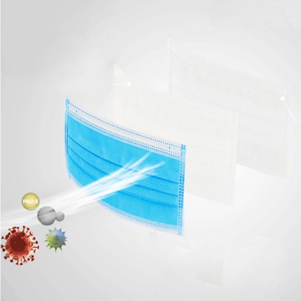 Good Air Permeability Disposable Surgical Masks For Dust Prevention