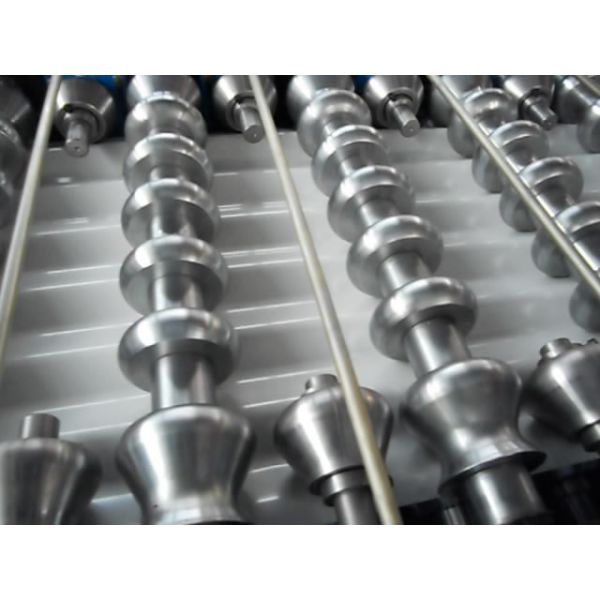 Structural Roof Panel Steel Corrugated Roll Forming Machine Approved CE