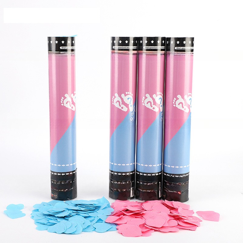 Biodegradable Wedding Confetti Cannon Color Smoke Effect OEM ODM