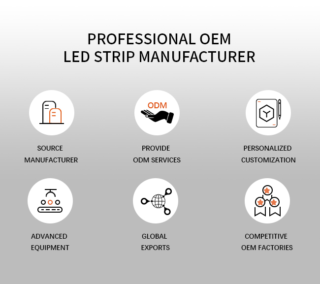 DC12V DC24V IP65 LED Strip Lights 6mm Width Neon LED Flexible Strip Light For Staircase